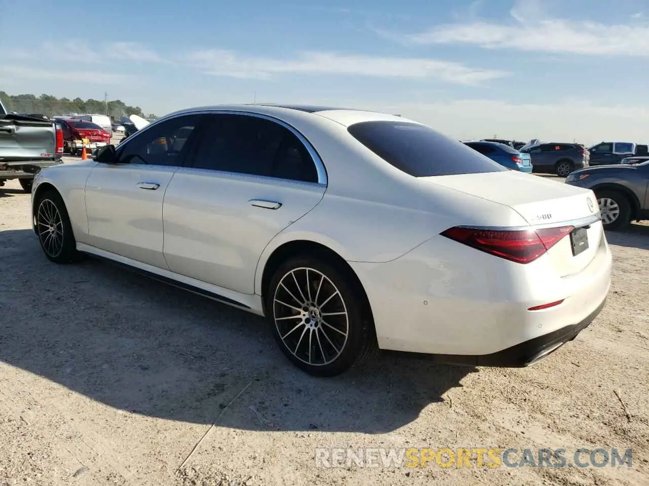 2 Photograph of a damaged car W1K6G7GB7MA044640 MERCEDES-BENZ S-CLASS 2021