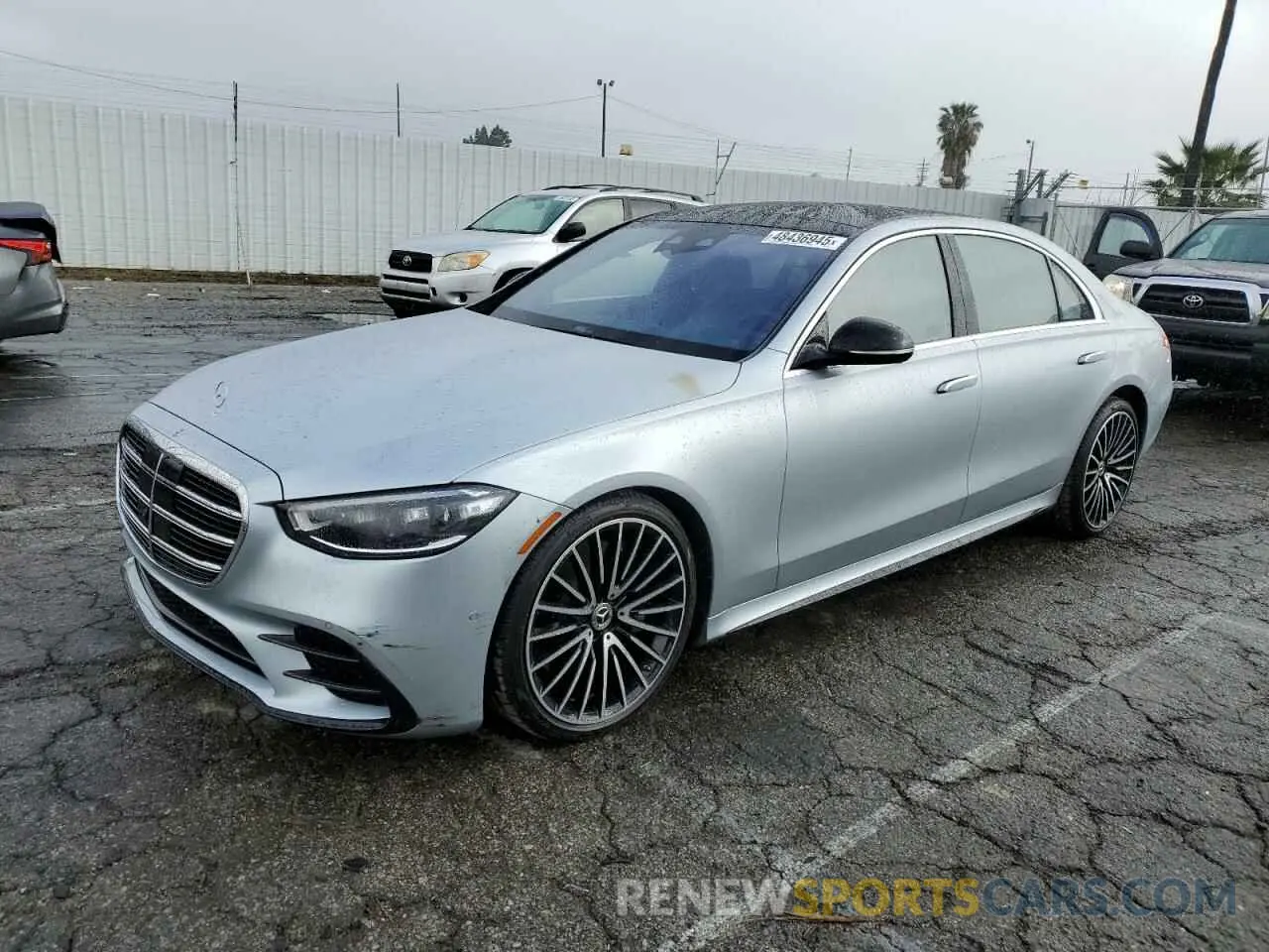 1 Photograph of a damaged car W1K6G7GB7MA049403 MERCEDES-BENZ S-CLASS 2021