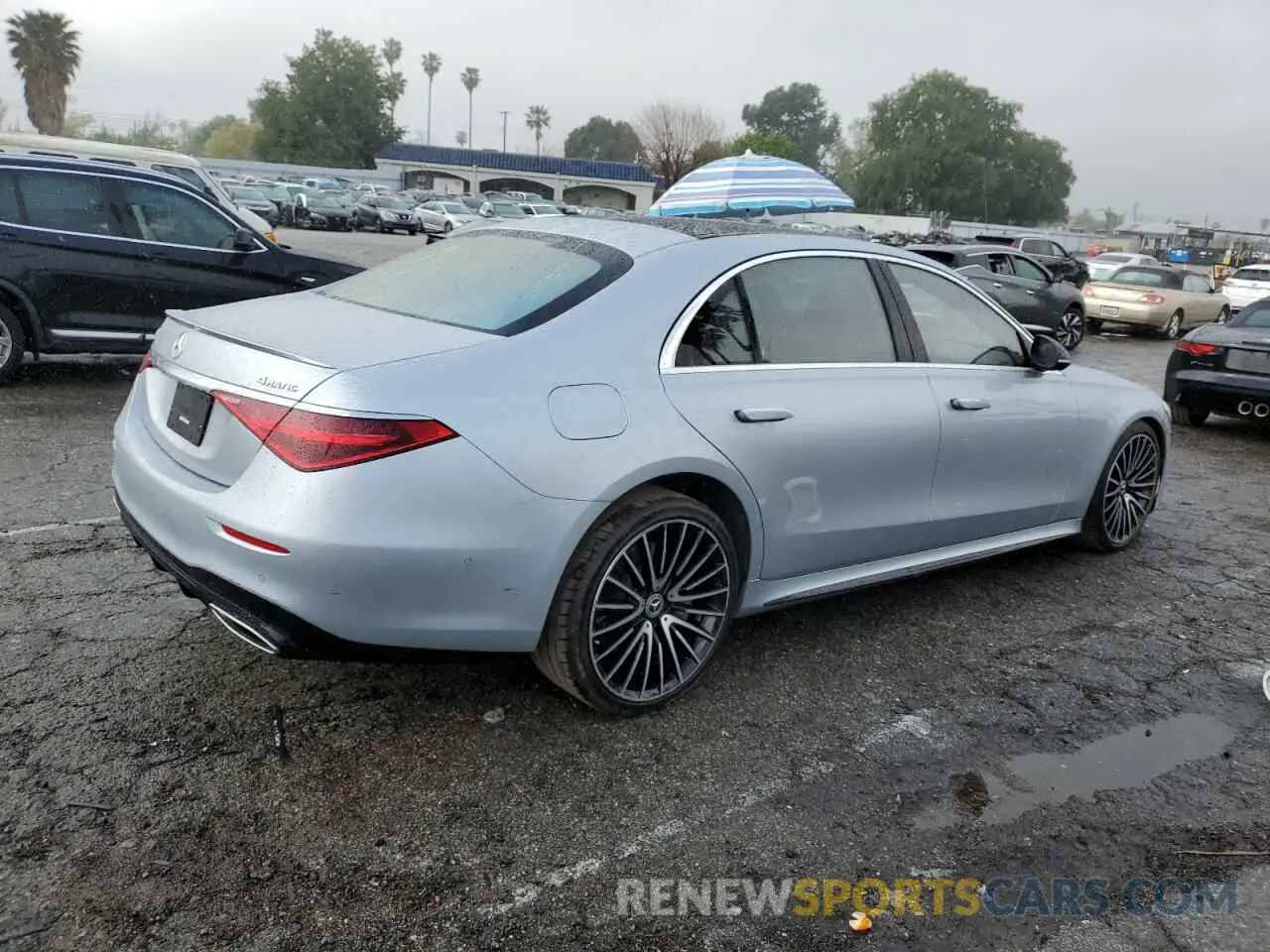 3 Photograph of a damaged car W1K6G7GB7MA049403 MERCEDES-BENZ S-CLASS 2021