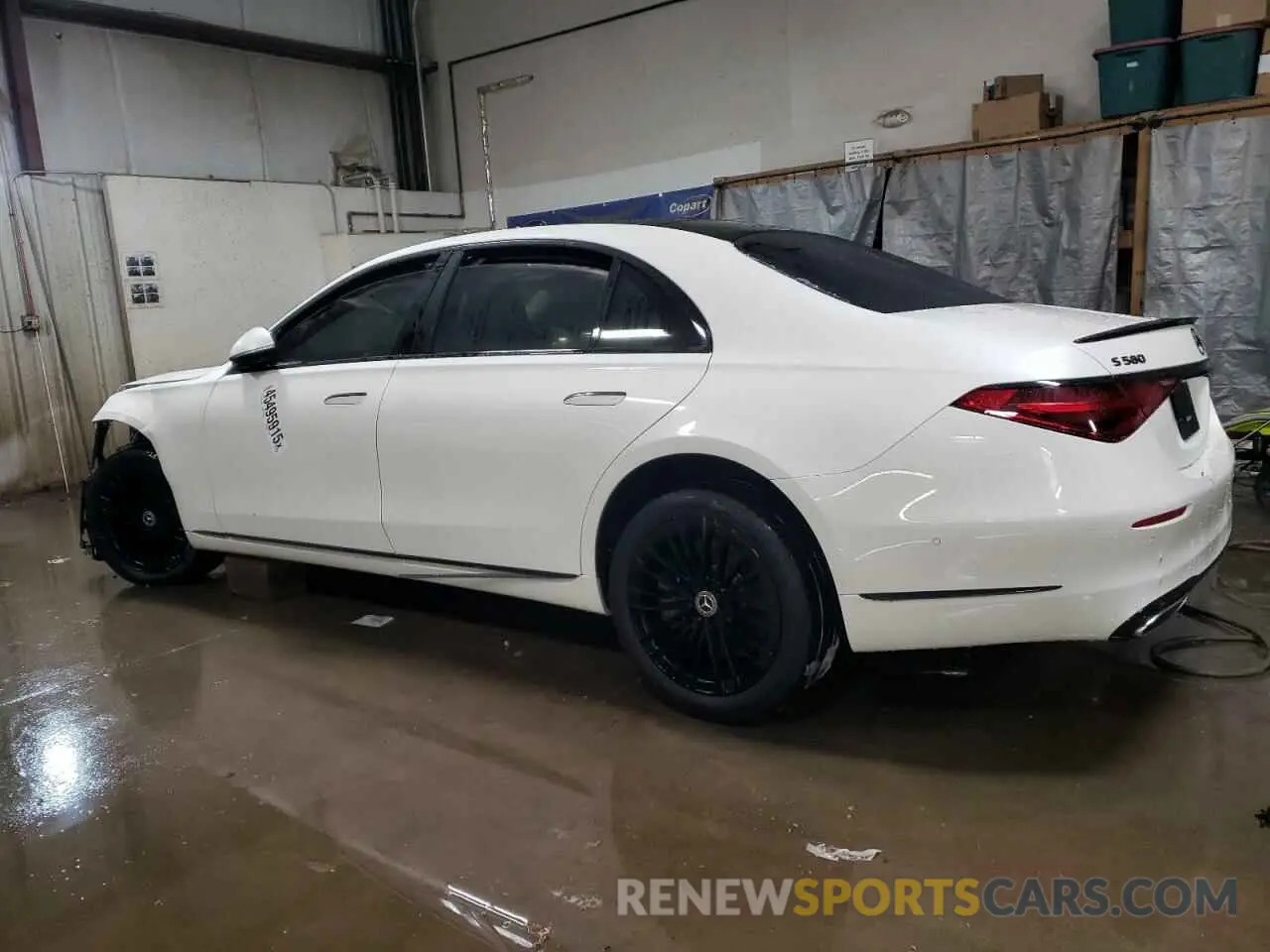 2 Photograph of a damaged car W1K6G7GB7MA055976 MERCEDES-BENZ S-CLASS 2021