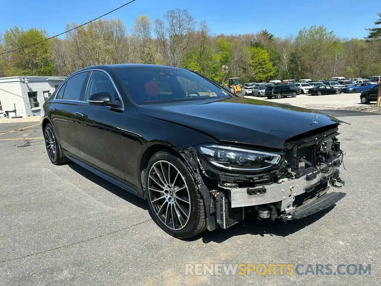 4 Photograph of a damaged car W1K6G7GB9MA036913 MERCEDES-BENZ S-CLASS 2021