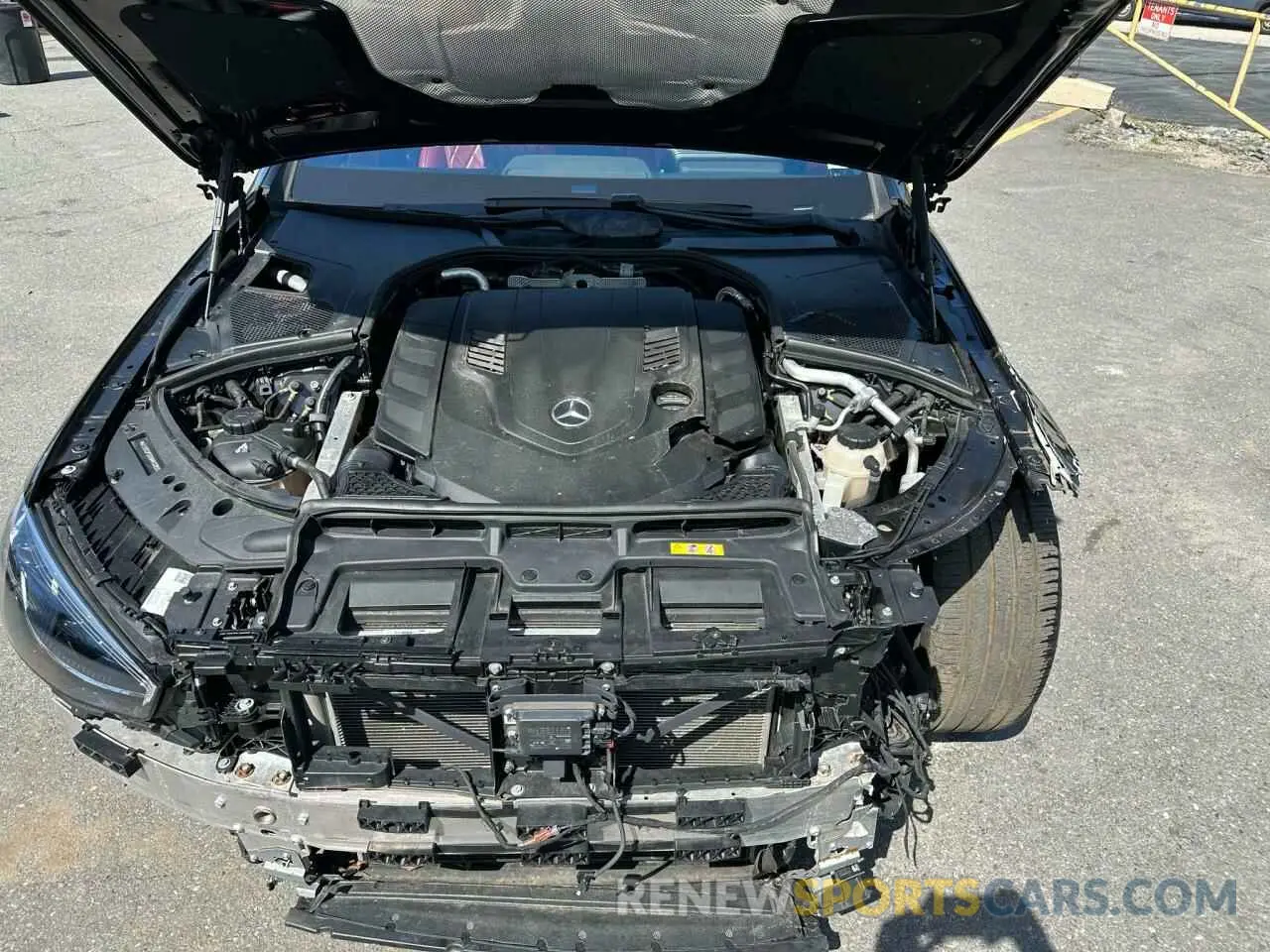 8 Photograph of a damaged car W1K6G7GB9MA036913 MERCEDES-BENZ S-CLASS 2021