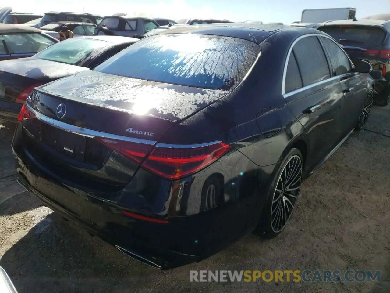 4 Photograph of a damaged car W1K6G7GB9MA056949 MERCEDES-BENZ S-CLASS 2021