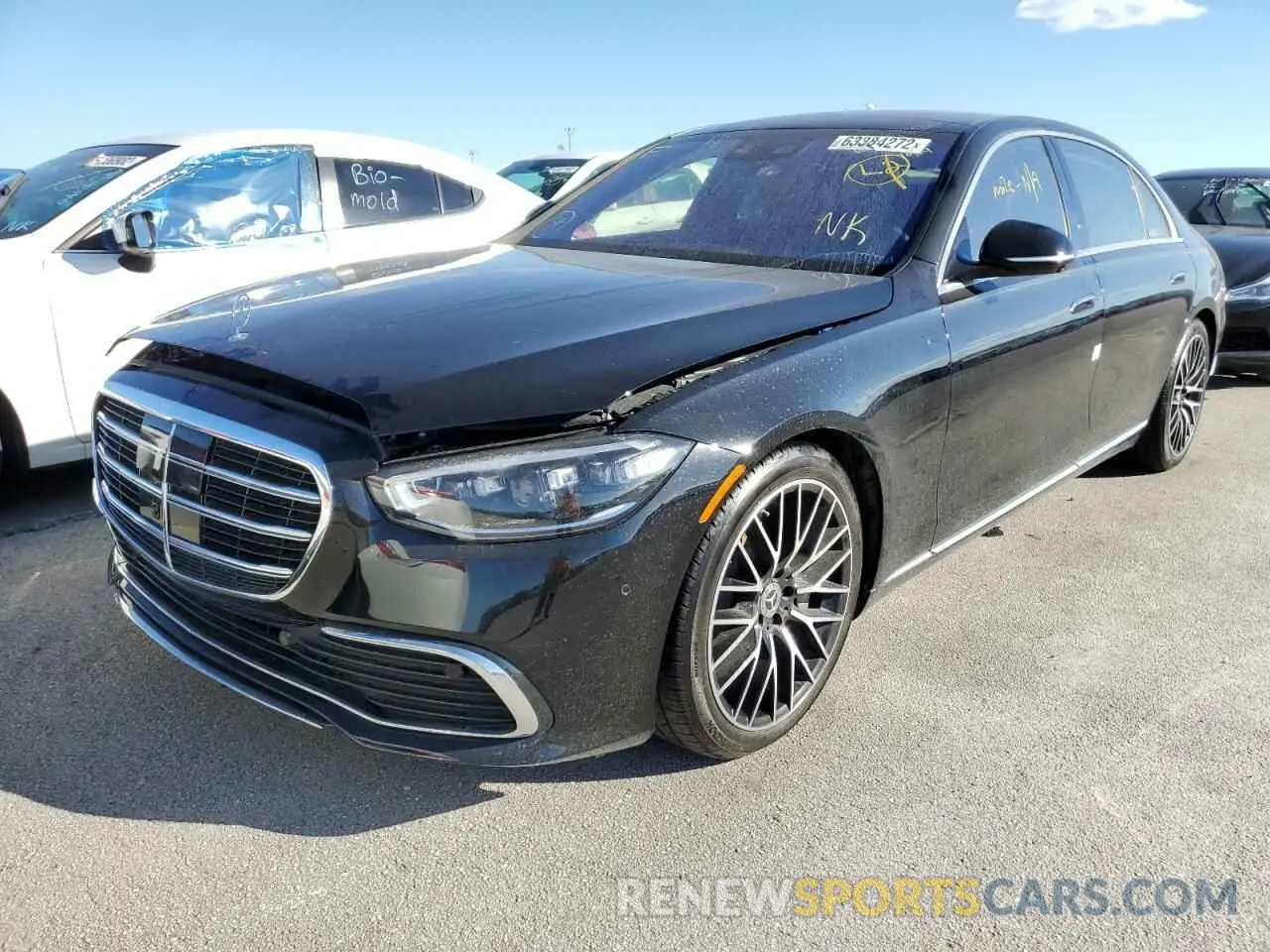 2 Photograph of a damaged car W1K6G7GBXMA047760 MERCEDES-BENZ S-CLASS 2021