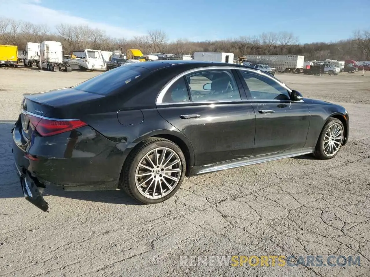 3 Photograph of a damaged car W1K6G6DB0NA164361 MERCEDES-BENZ S-CLASS 2022