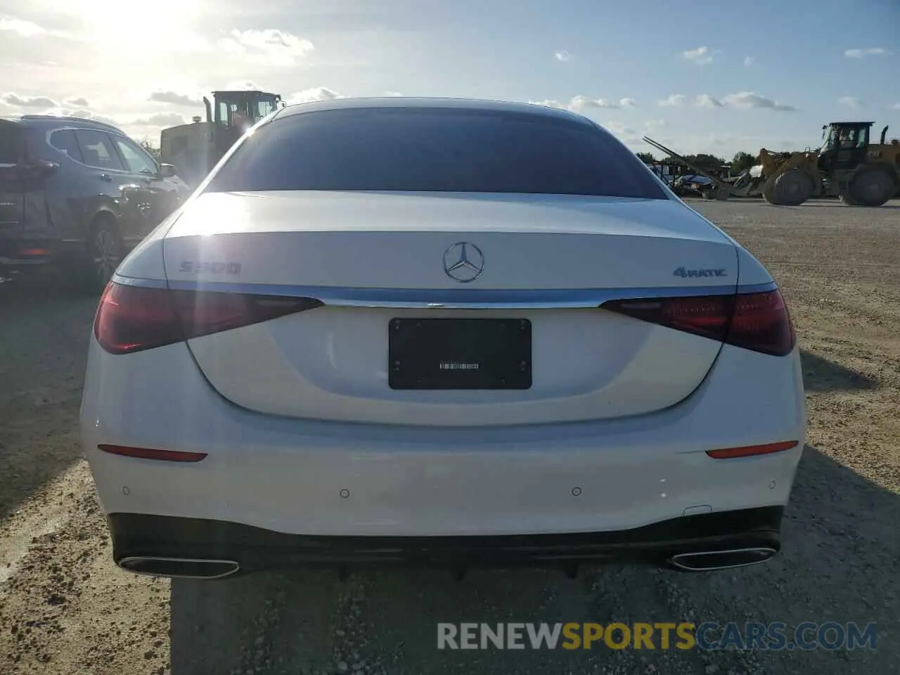 6 Photograph of a damaged car W1K6G6DB3NA069728 MERCEDES-BENZ S-CLASS 2022