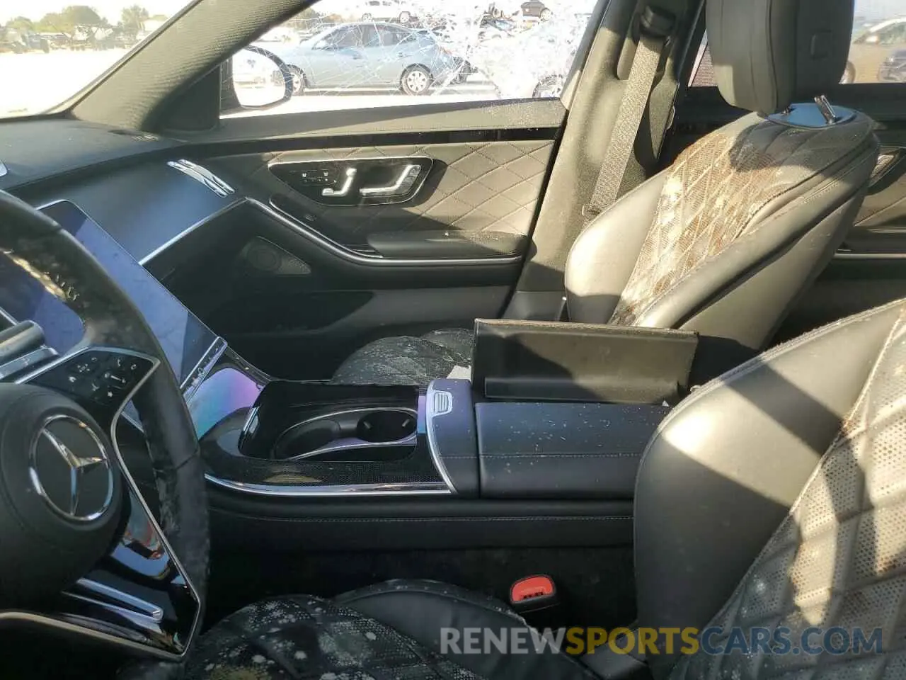 7 Photograph of a damaged car W1K6G6DB3NA069728 MERCEDES-BENZ S-CLASS 2022
