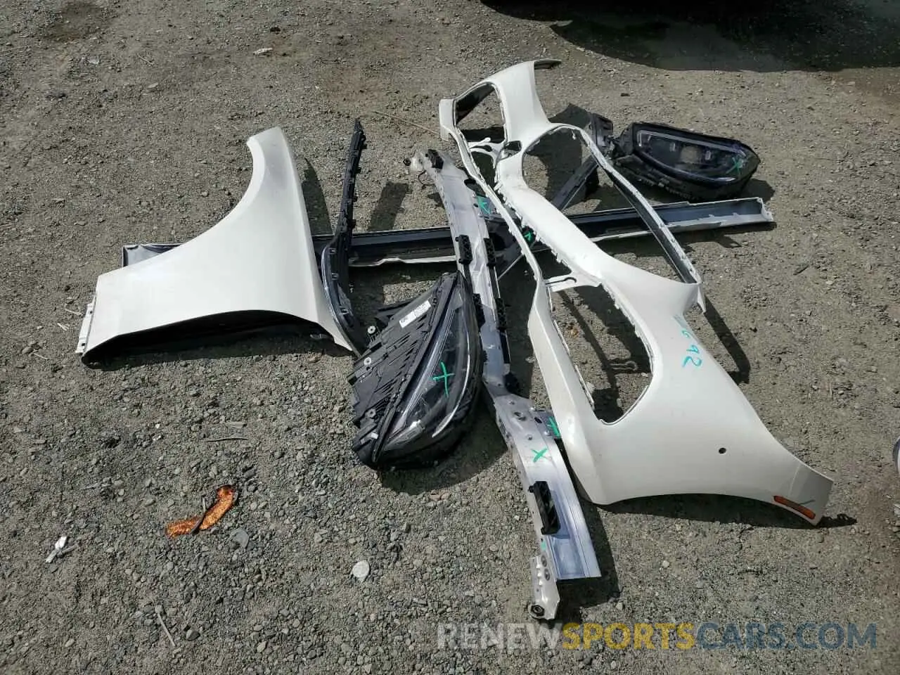 12 Photograph of a damaged car W1K6G6DB5NA071206 MERCEDES-BENZ S-CLASS 2022