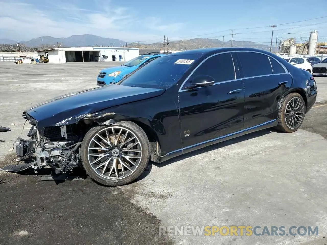 1 Photograph of a damaged car W1K6G6DB5NA119447 MERCEDES-BENZ S-CLASS 2022