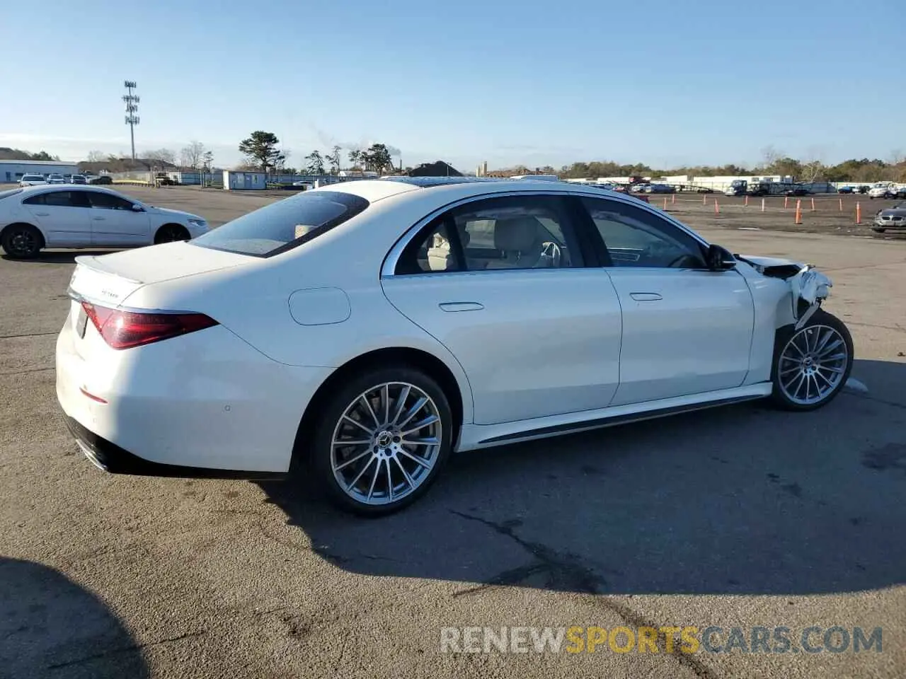 3 Photograph of a damaged car W1K6G6DB5NA166087 MERCEDES-BENZ S-CLASS 2022
