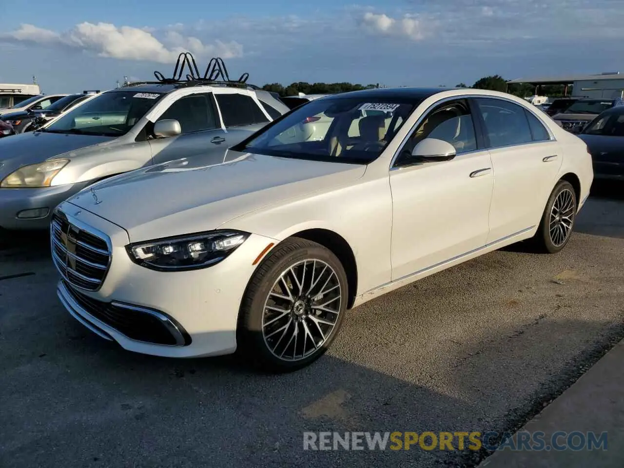 1 Фотография поврежденного автомобиля W1K6G6DB6NA078908 MERCEDES-BENZ S-CLASS 2022