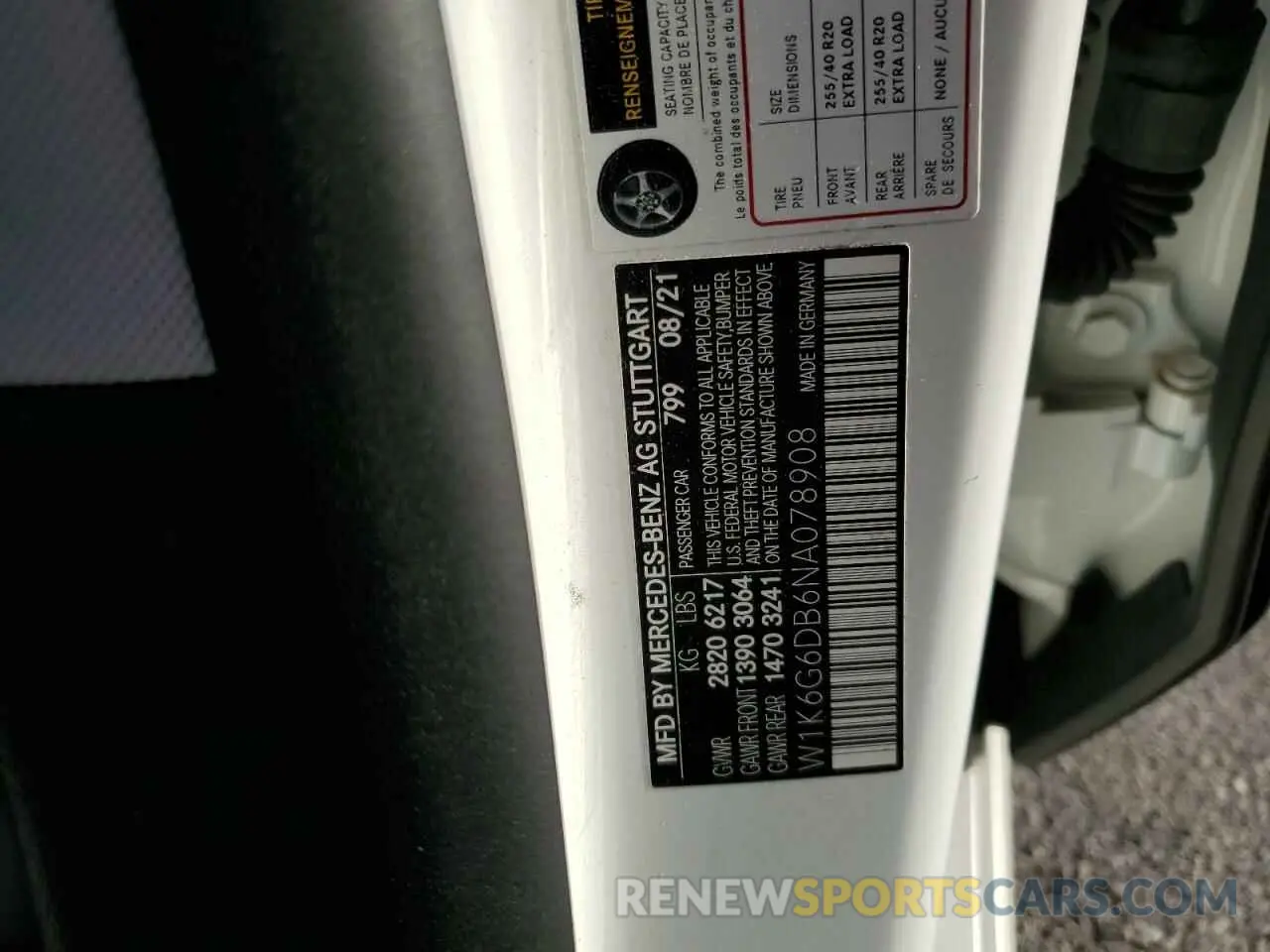 13 Фотография поврежденного автомобиля W1K6G6DB6NA078908 MERCEDES-BENZ S-CLASS 2022
