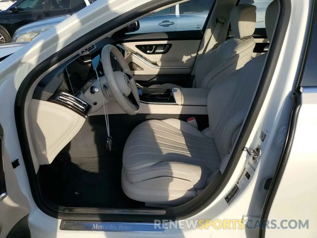 7 Фотография поврежденного автомобиля W1K6G6DB6NA078908 MERCEDES-BENZ S-CLASS 2022