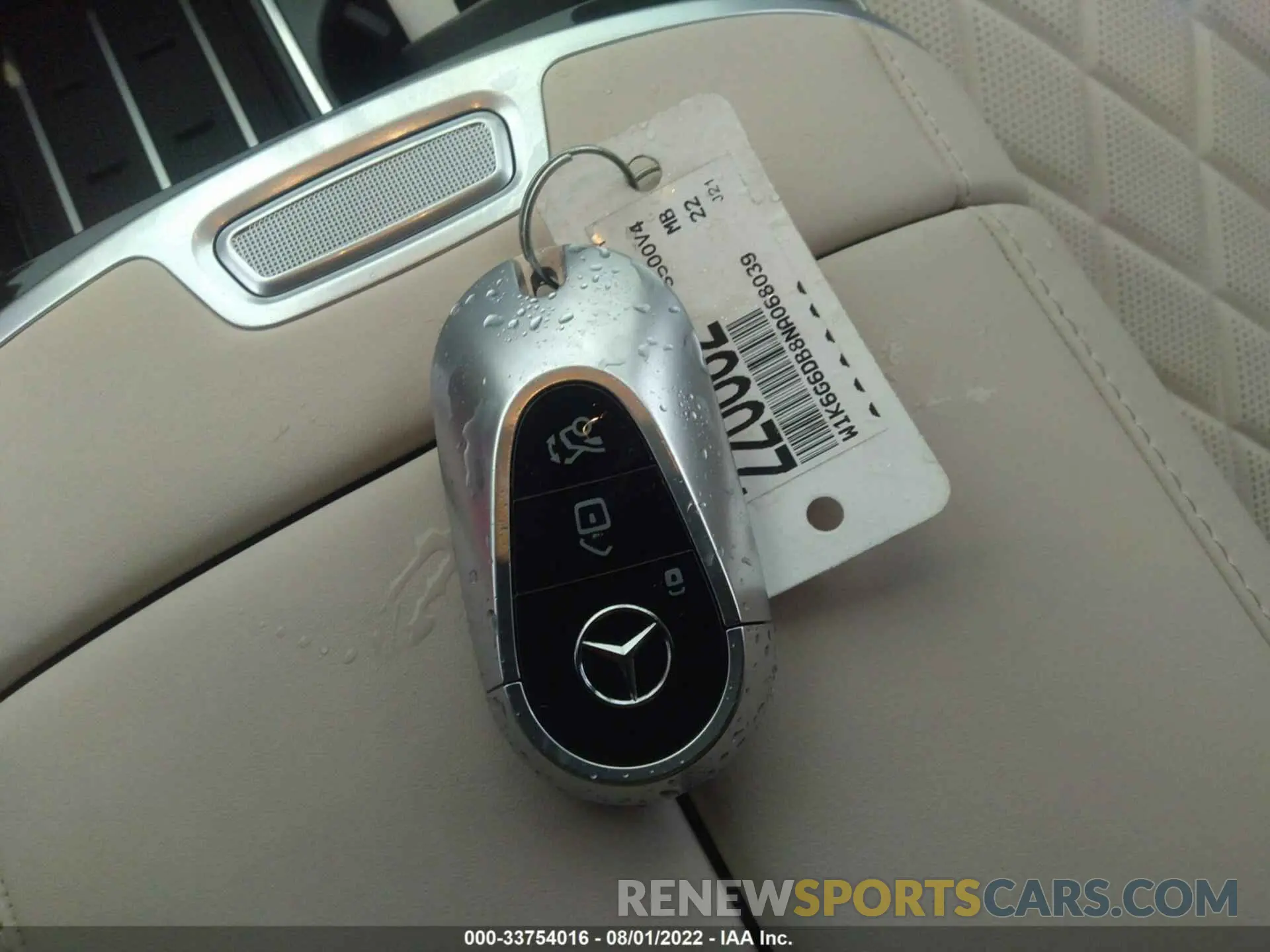11 Photograph of a damaged car W1K6G6DB8NA068039 MERCEDES-BENZ S-CLASS 2022