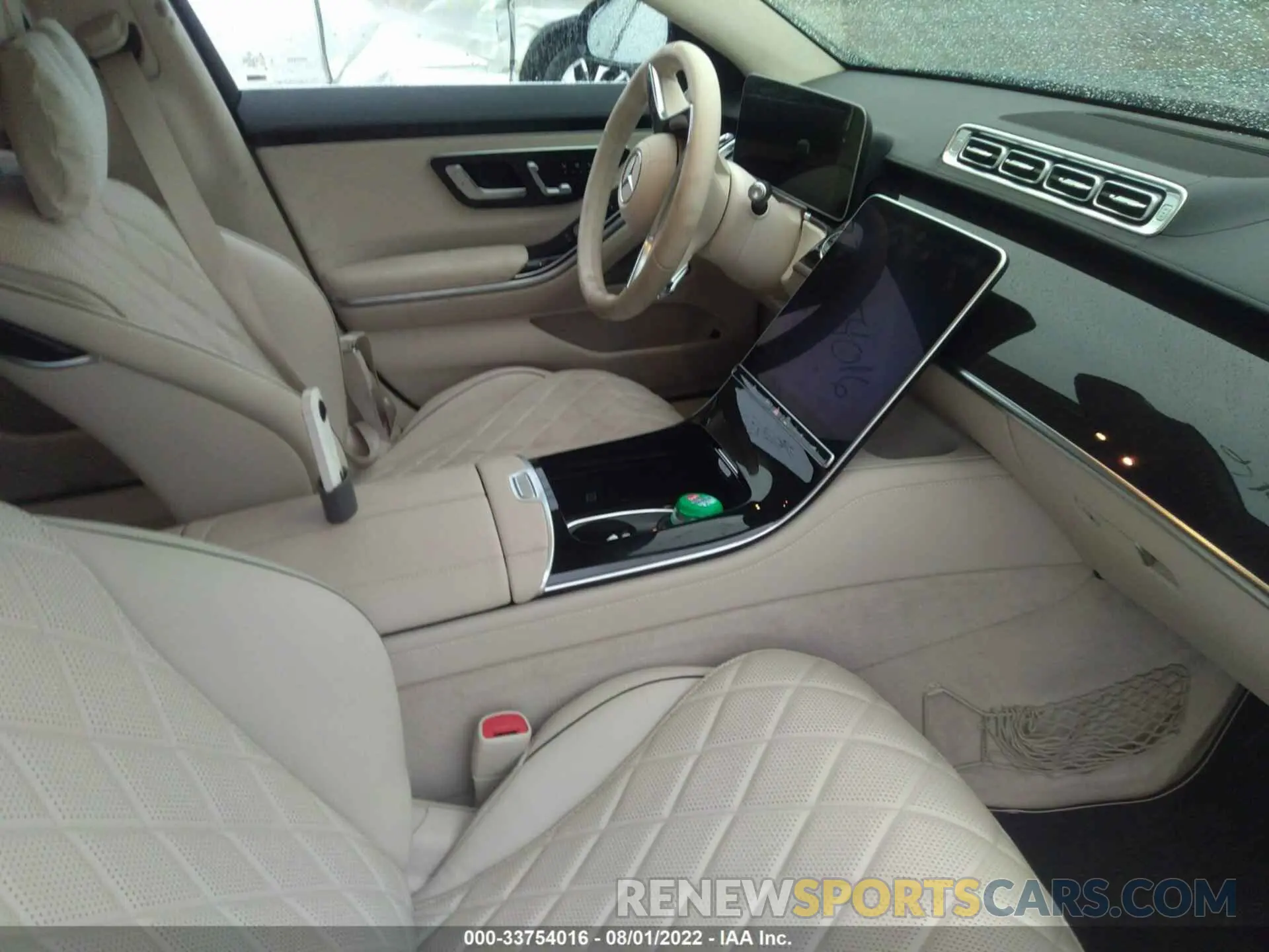 5 Photograph of a damaged car W1K6G6DB8NA068039 MERCEDES-BENZ S-CLASS 2022