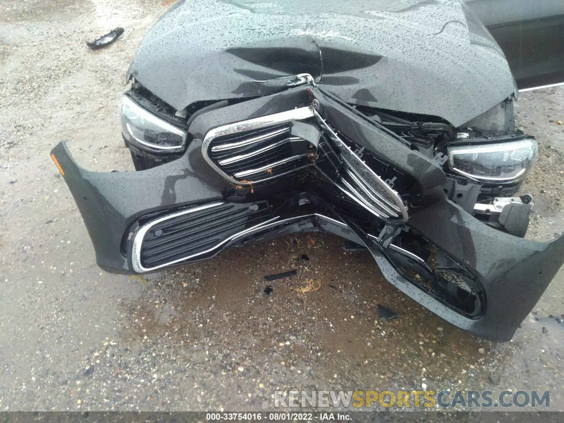 6 Photograph of a damaged car W1K6G6DB8NA068039 MERCEDES-BENZ S-CLASS 2022