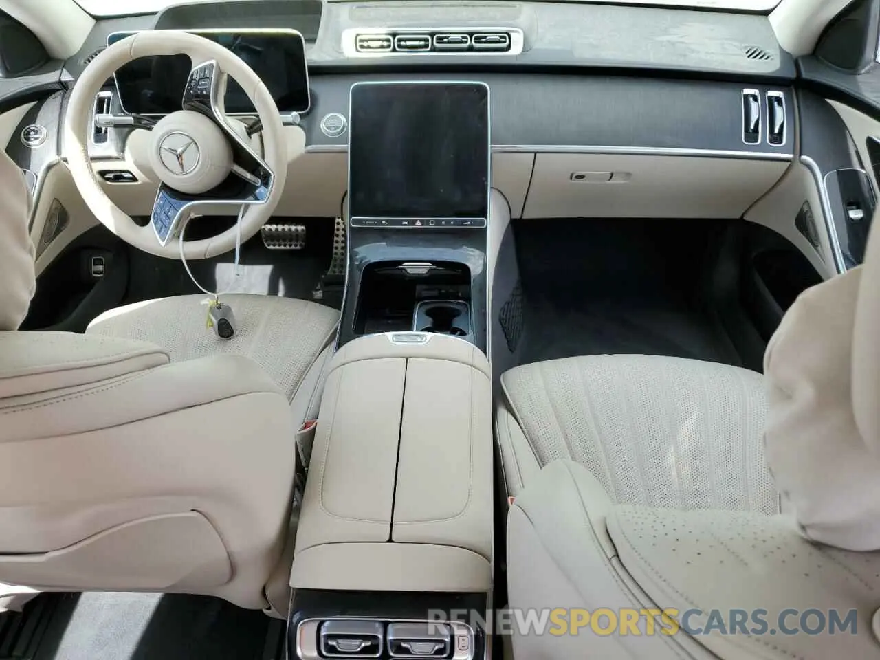 8 Фотография поврежденного автомобиля W1K6G6DB8NA090008 MERCEDES-BENZ S-CLASS 2022