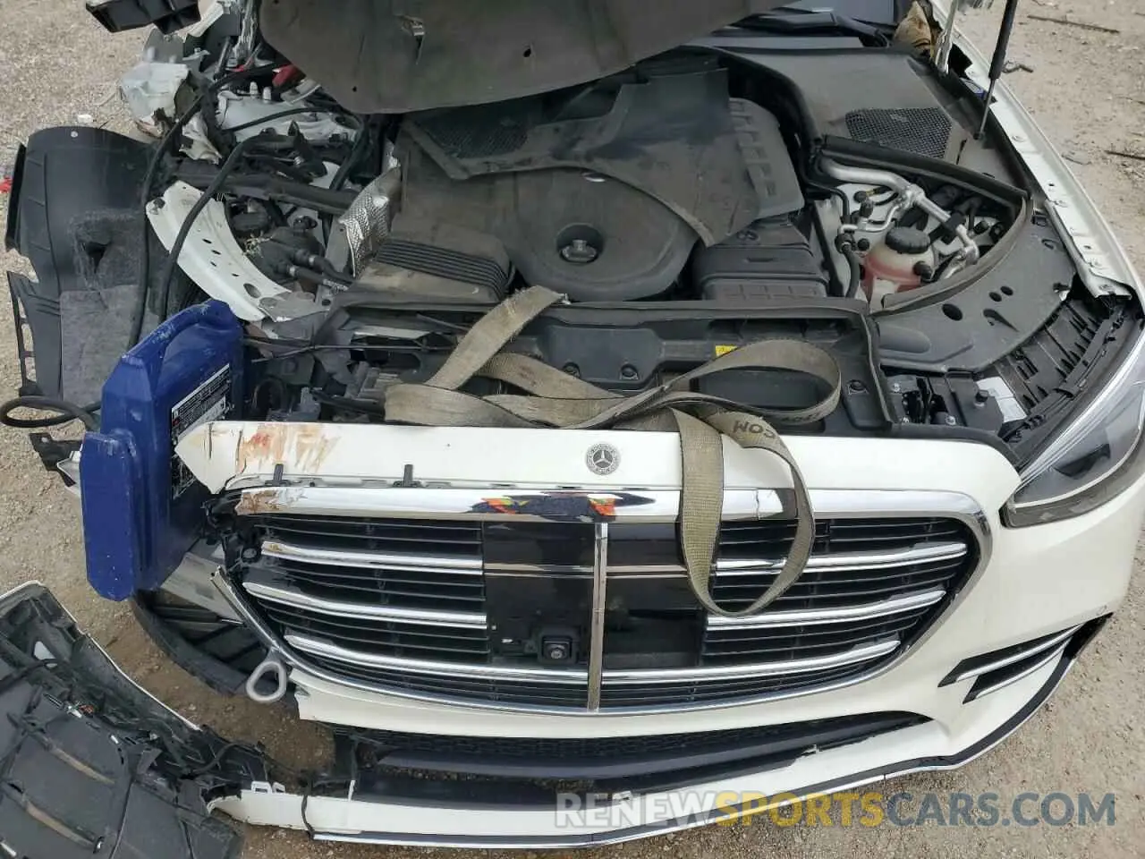 11 Фотография поврежденного автомобиля W1K6G6DBXNA166392 MERCEDES-BENZ S-CLASS 2022