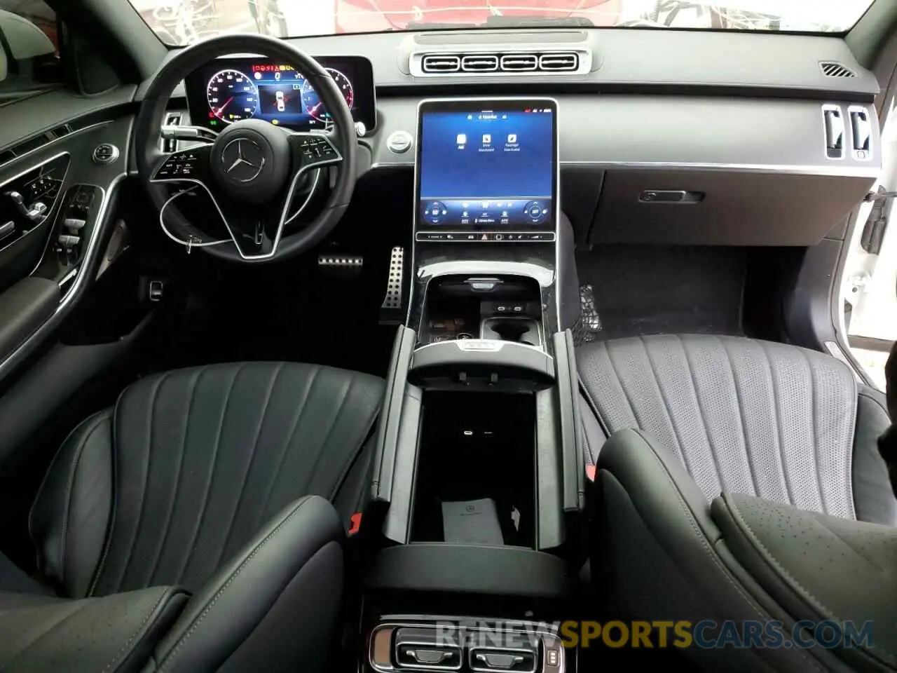 8 Фотография поврежденного автомобиля W1K6G6DBXNA166392 MERCEDES-BENZ S-CLASS 2022