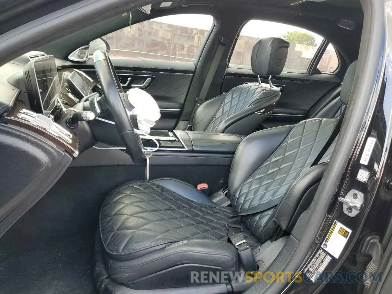 7 Фотография поврежденного автомобиля W1K6G7GB1NA121987 MERCEDES-BENZ S-CLASS 2022