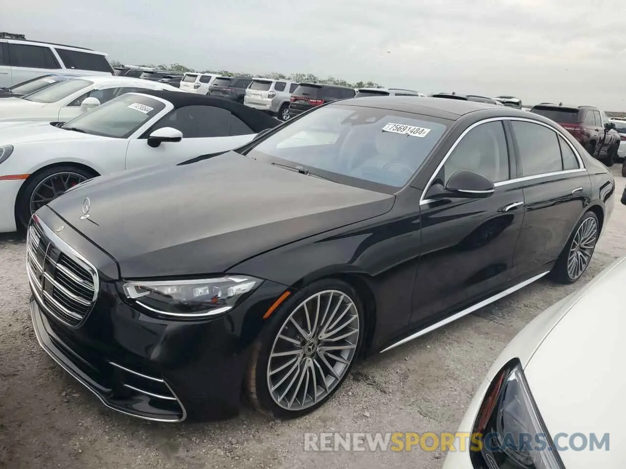 1 Фотография поврежденного автомобиля W1K6G7GB1NA157470 MERCEDES-BENZ S-CLASS 2022