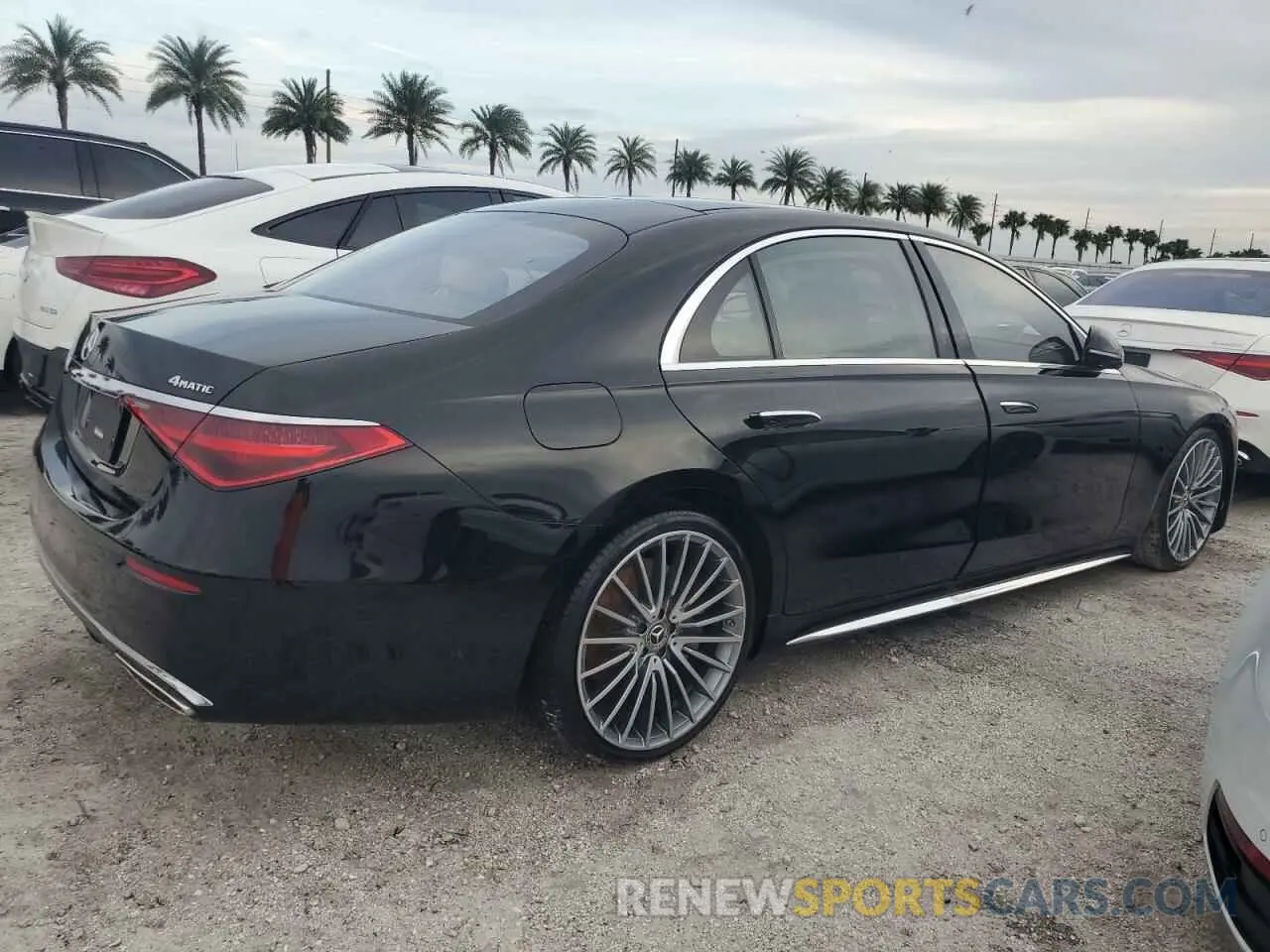 3 Фотография поврежденного автомобиля W1K6G7GB1NA157470 MERCEDES-BENZ S-CLASS 2022