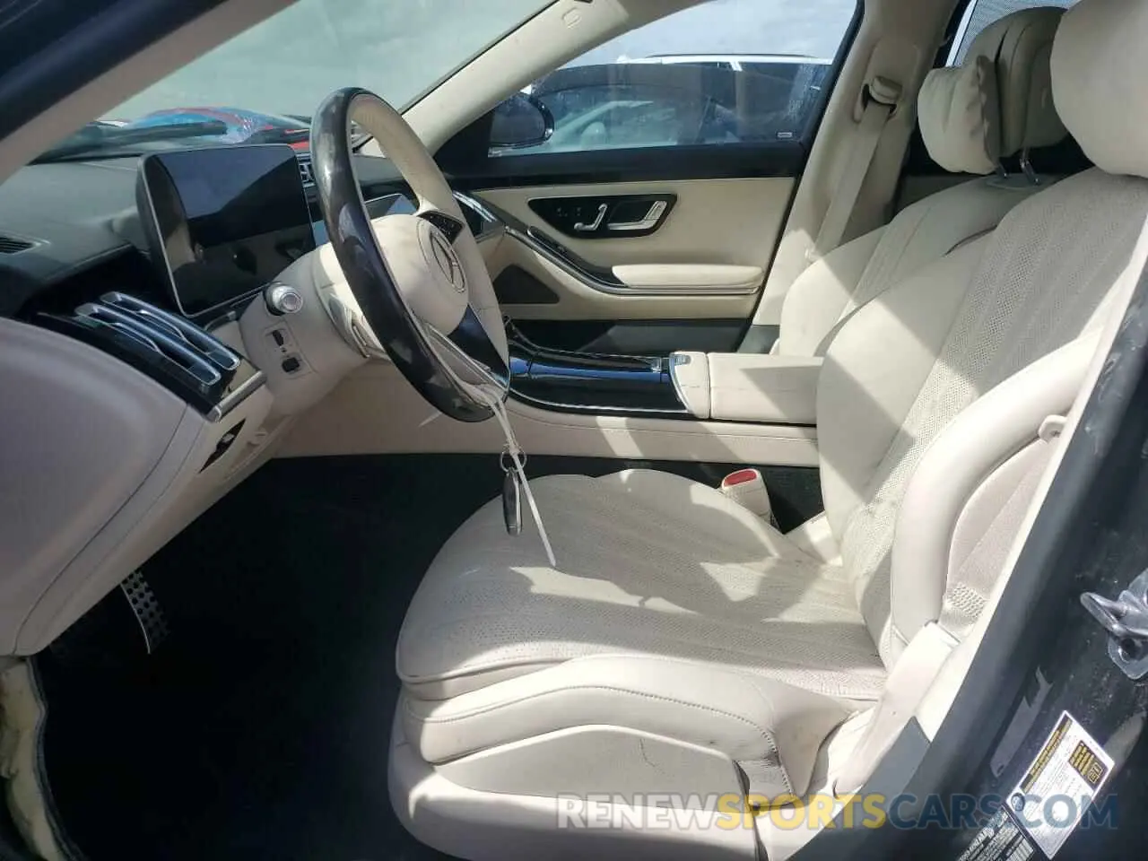 7 Фотография поврежденного автомобиля W1K6G7GB1NA157470 MERCEDES-BENZ S-CLASS 2022