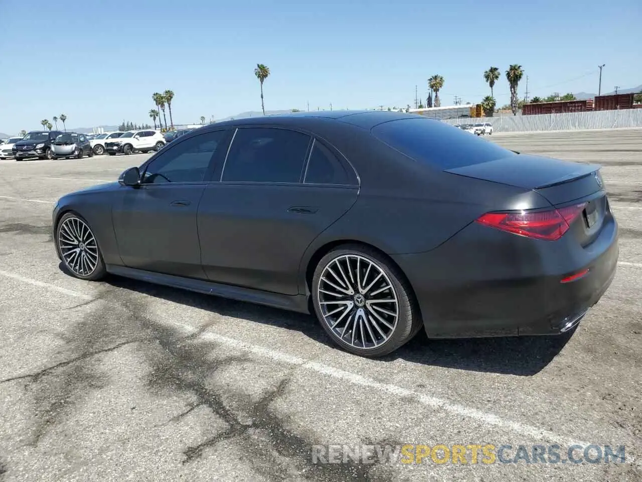 2 Фотография поврежденного автомобиля W1K6G7GB2NA074646 MERCEDES-BENZ S-CLASS 2022