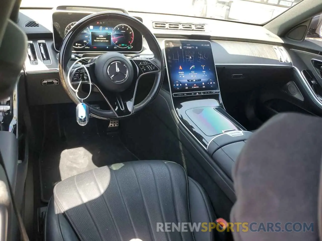 8 Фотография поврежденного автомобиля W1K6G7GB2NA074646 MERCEDES-BENZ S-CLASS 2022