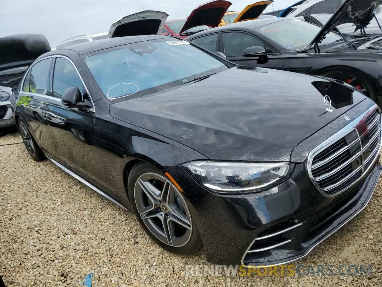 1 Photograph of a damaged car W1K6G7GB2NA158062 MERCEDES-BENZ S-CLASS 2022