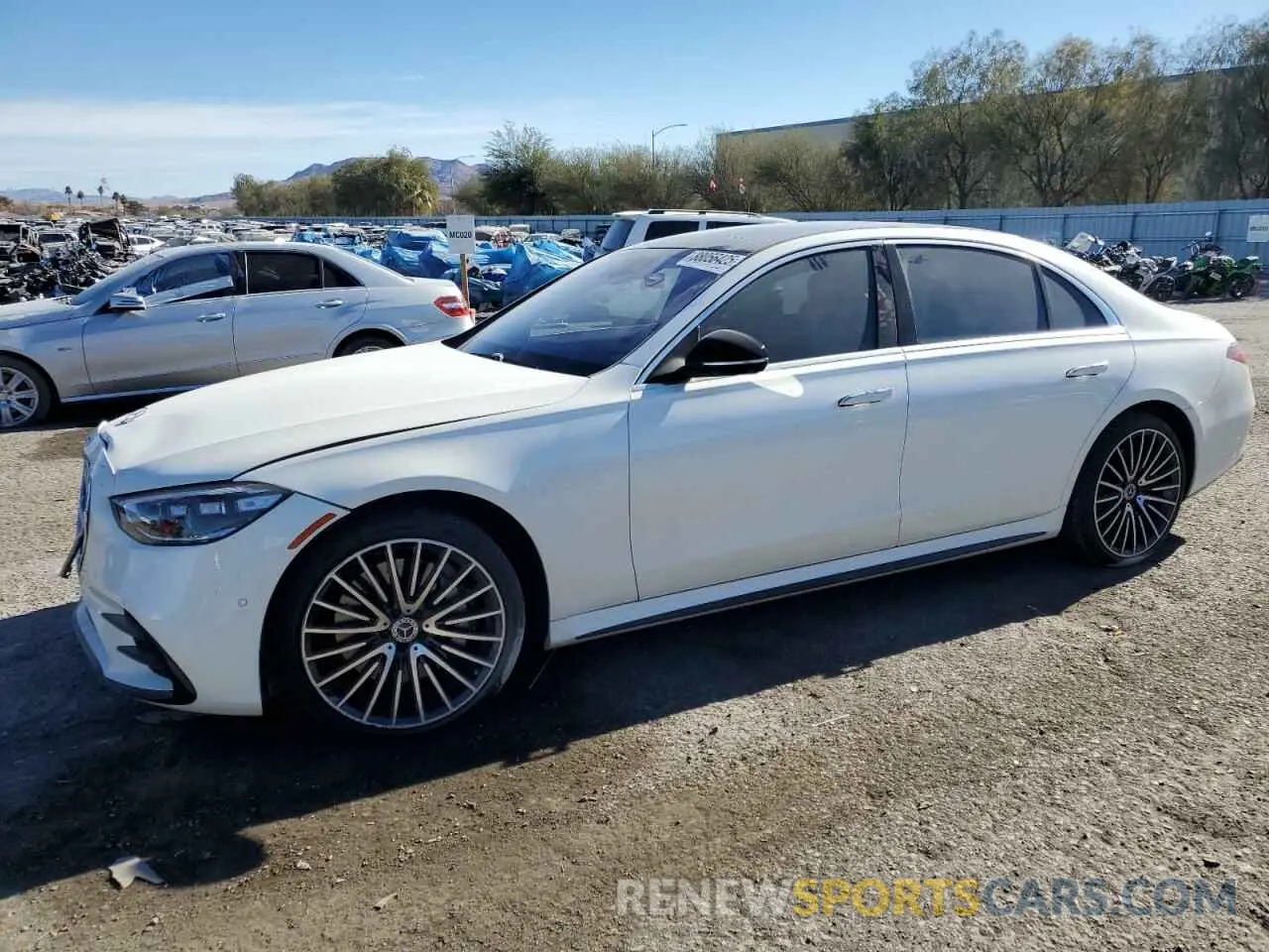 1 Photograph of a damaged car W1K6G7GB3NA068564 MERCEDES-BENZ S-CLASS 2022