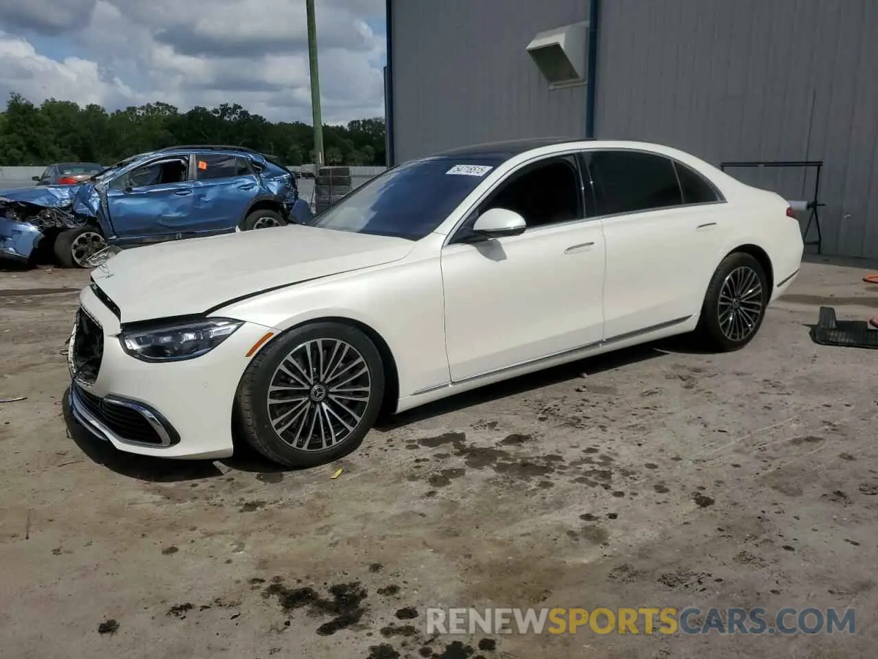 1 Photograph of a damaged car W1K6G7GB3NA141805 MERCEDES-BENZ S-CLASS 2022