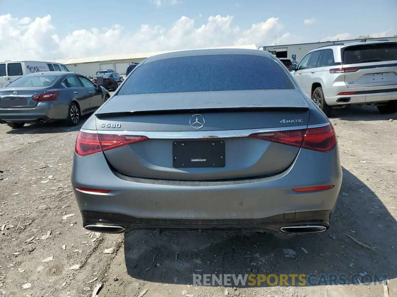 6 Фотография поврежденного автомобиля W1K6G7GB4NA106528 MERCEDES-BENZ S-CLASS 2022