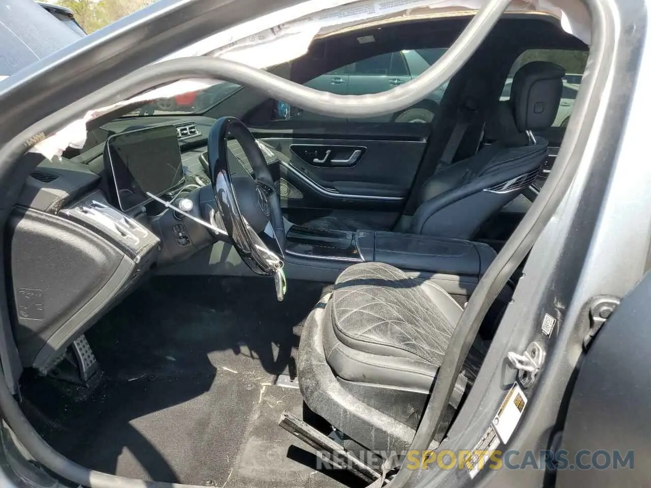 7 Фотография поврежденного автомобиля W1K6G7GB4NA106528 MERCEDES-BENZ S-CLASS 2022