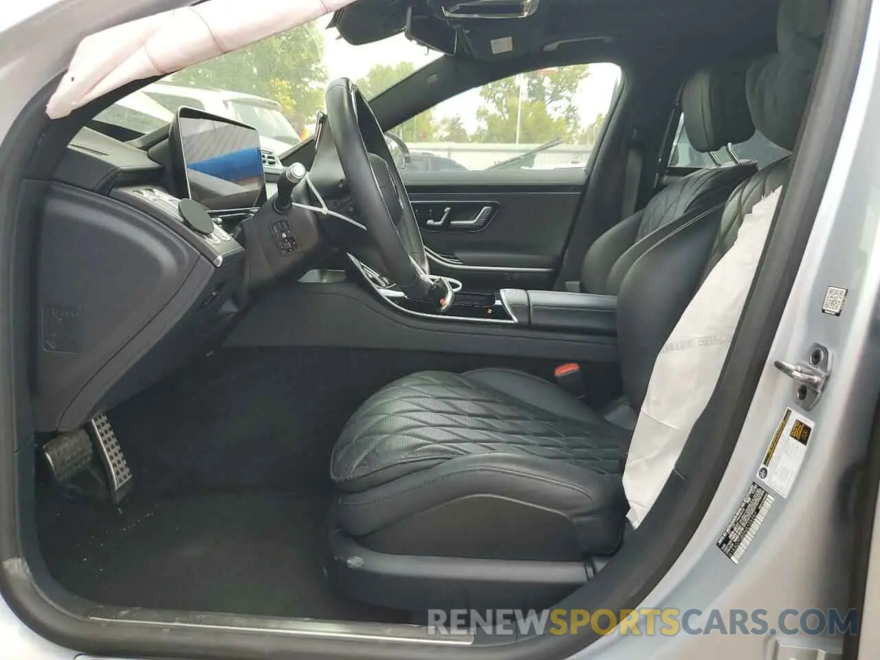 7 Фотография поврежденного автомобиля W1K6G7GB5NA105257 MERCEDES-BENZ S-CLASS 2022