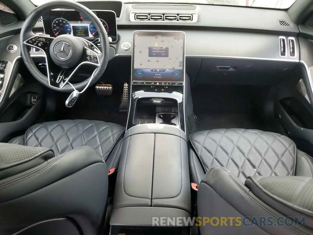 8 Фотография поврежденного автомобиля W1K6G7GB5NA105257 MERCEDES-BENZ S-CLASS 2022