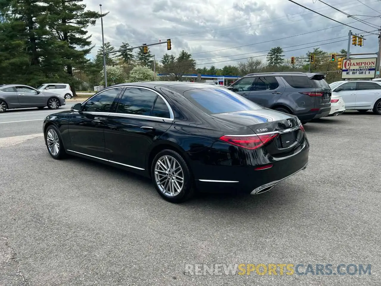 3 Фотография поврежденного автомобиля W1K6G7GB5NA132541 MERCEDES-BENZ S-CLASS 2022