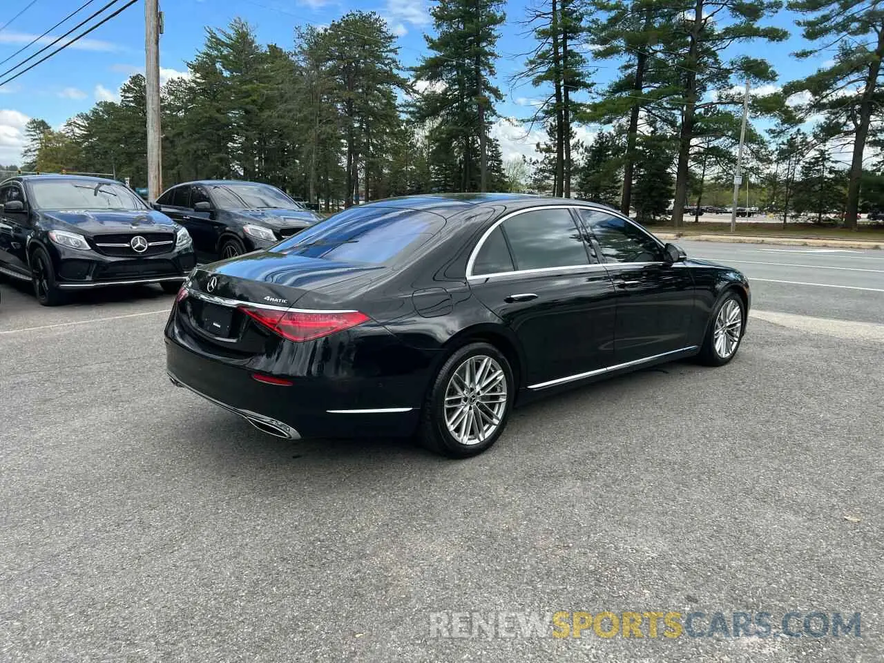 4 Фотография поврежденного автомобиля W1K6G7GB5NA132541 MERCEDES-BENZ S-CLASS 2022