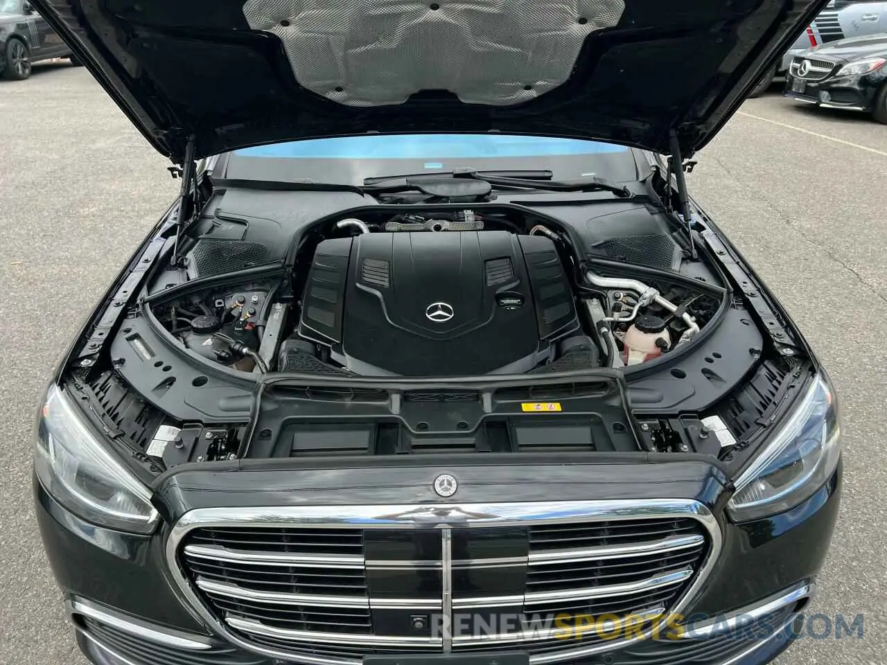 8 Фотография поврежденного автомобиля W1K6G7GB5NA132541 MERCEDES-BENZ S-CLASS 2022