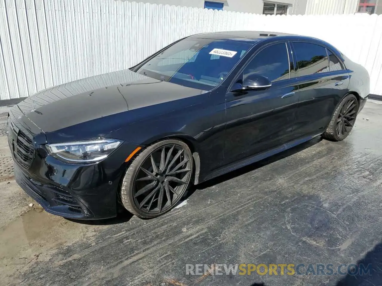 1 Photograph of a damaged car W1K6G7GB6NA144200 MERCEDES-BENZ S-CLASS 2022