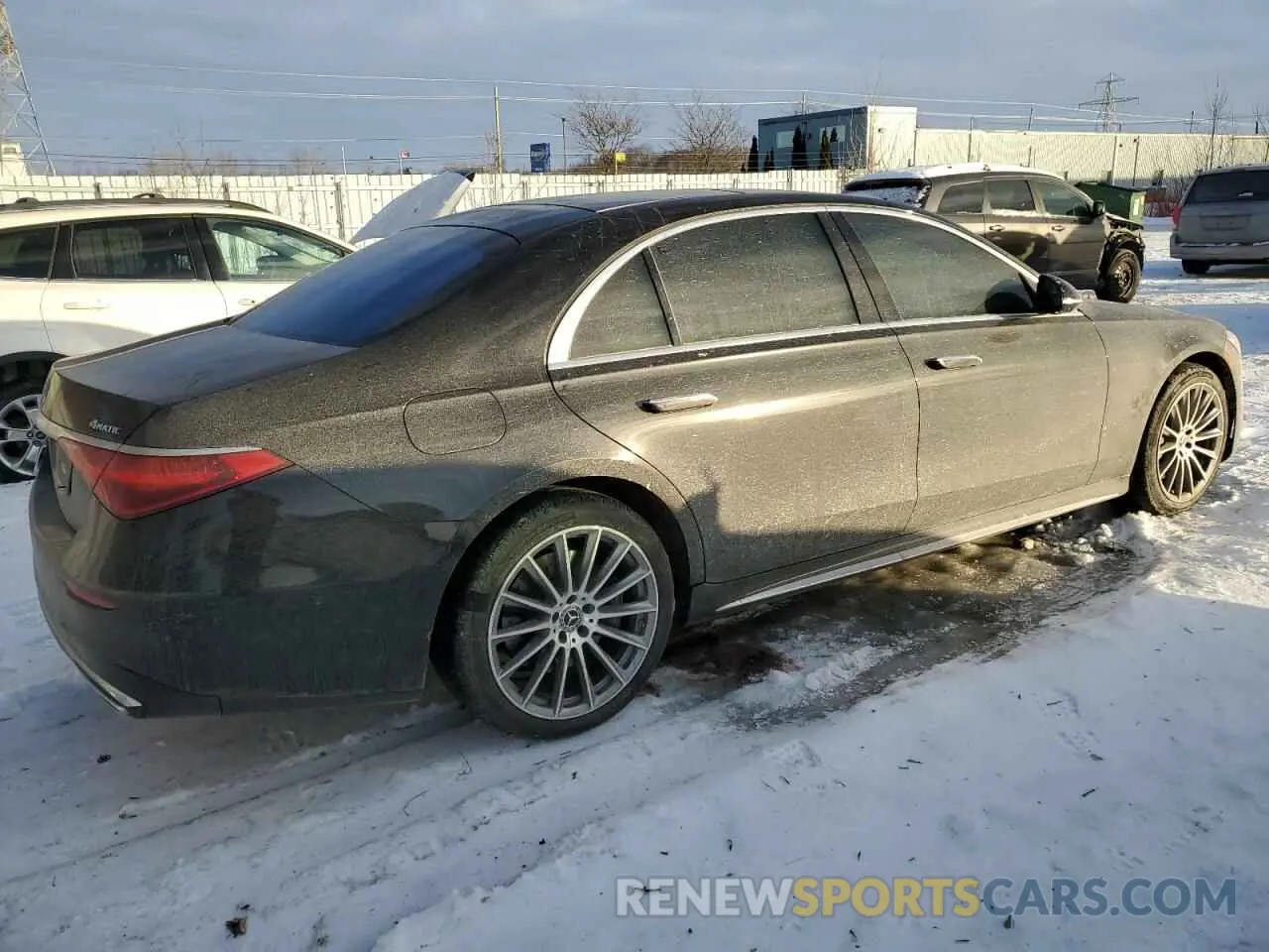 3 Photograph of a damaged car W1K6G7GB7NA079745 MERCEDES-BENZ S-CLASS 2022