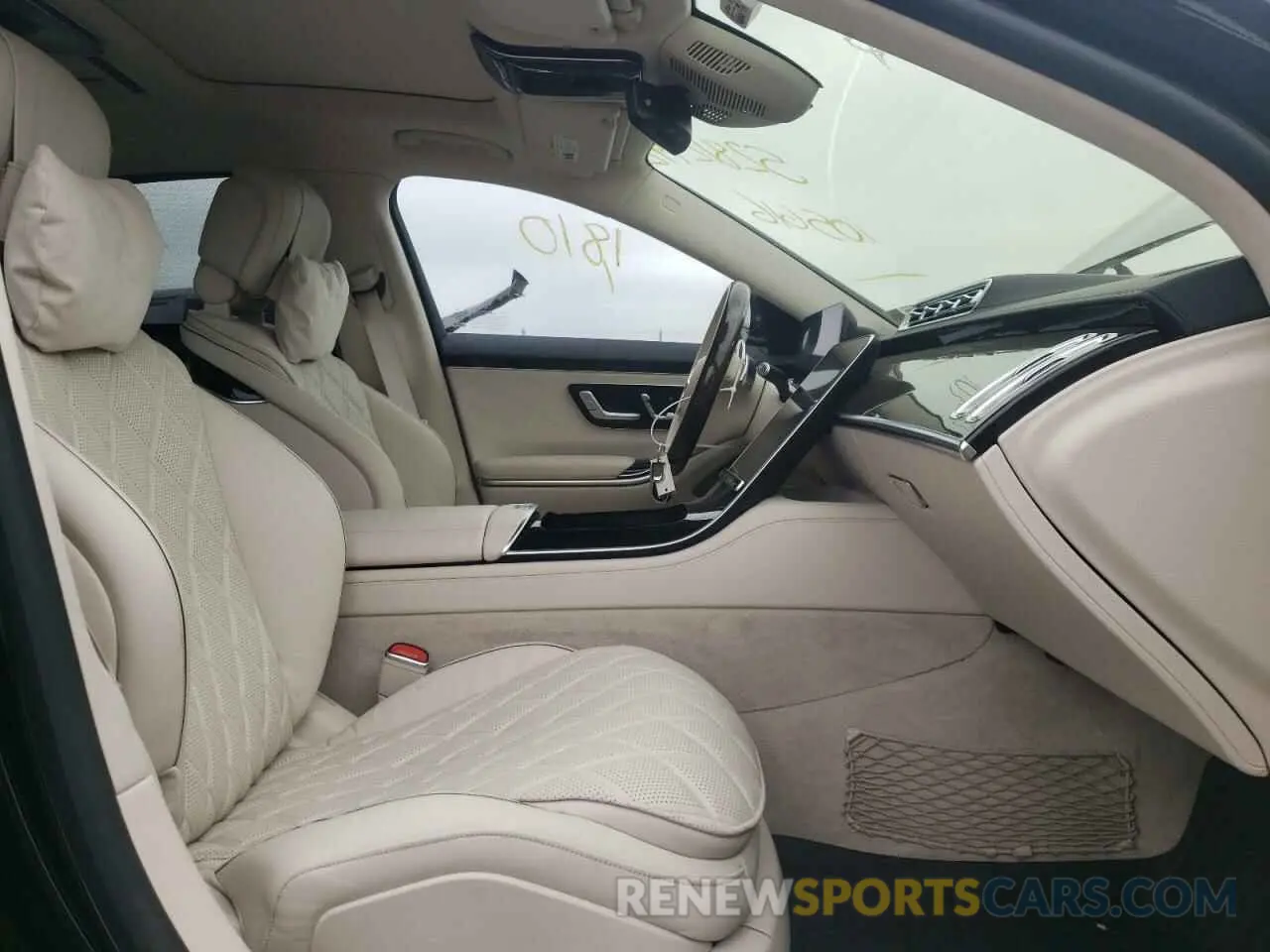 5 Photograph of a damaged car W1K6G7GB7NA105616 MERCEDES-BENZ S-CLASS 2022