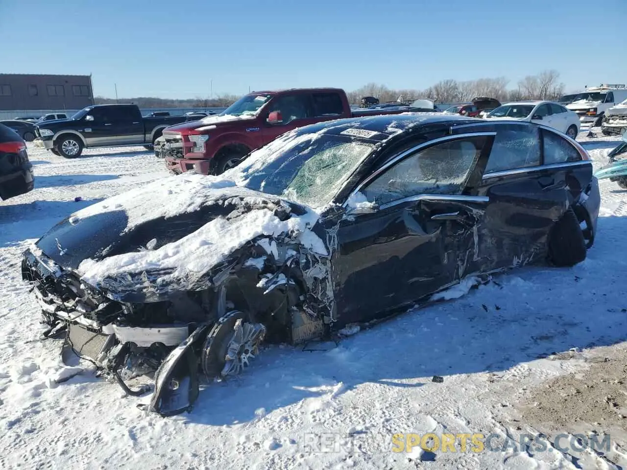 1 Photograph of a damaged car W1K6G7GB7NA158090 MERCEDES-BENZ S-CLASS 2022