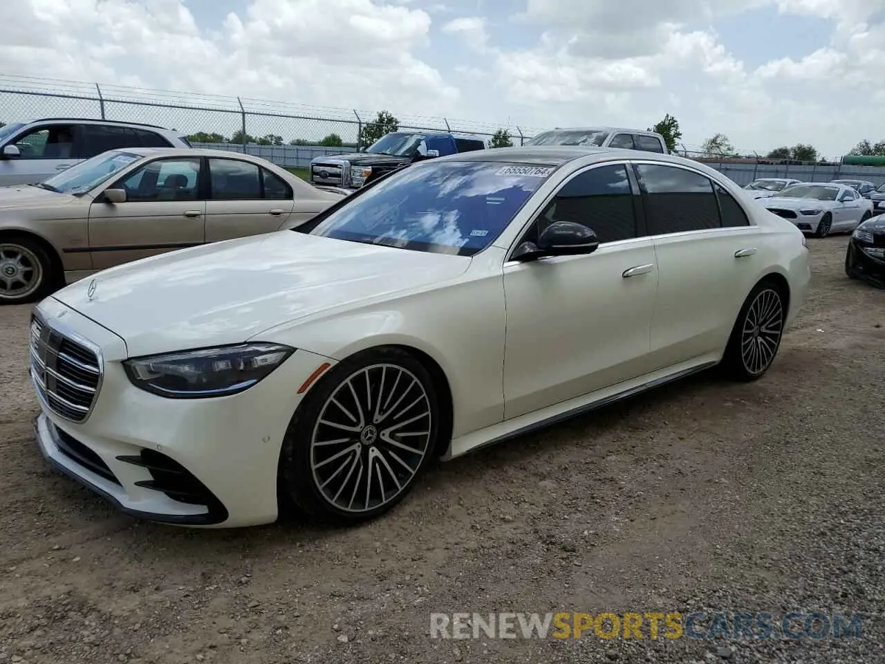 1 Photograph of a damaged car W1K6G7GB8NA079690 MERCEDES-BENZ S-CLASS 2022