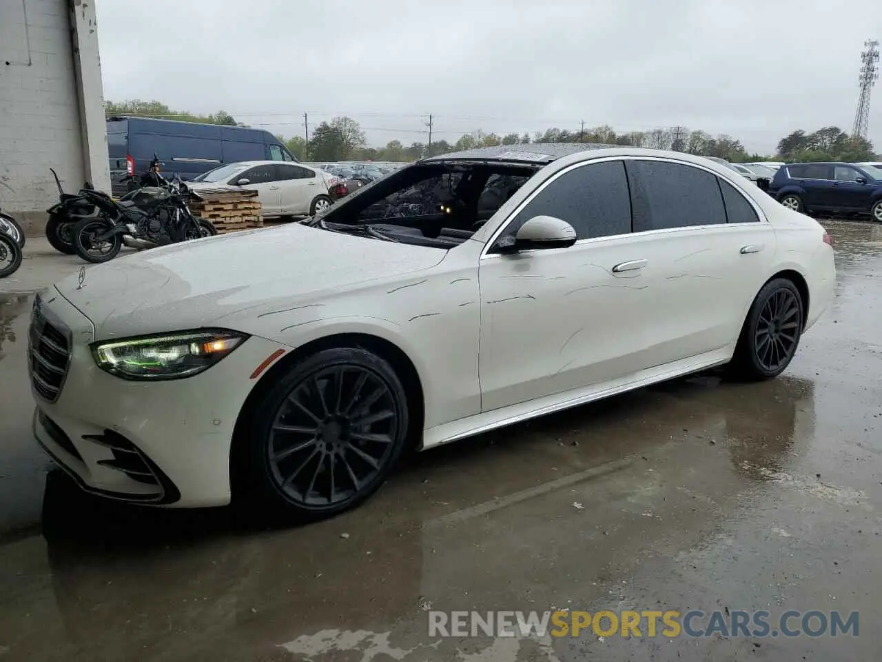 1 Photograph of a damaged car W1K6G7GB8NA106385 MERCEDES-BENZ S-CLASS 2022