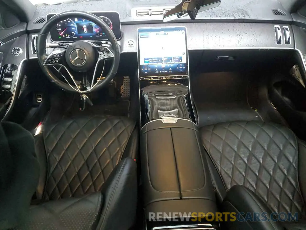 8 Photograph of a damaged car W1K6G7GB8NA106385 MERCEDES-BENZ S-CLASS 2022