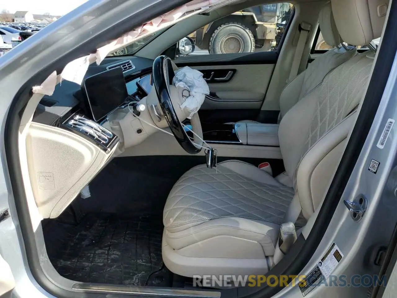7 Photograph of a damaged car W1K6G7GB8NA111117 MERCEDES-BENZ S-CLASS 2022