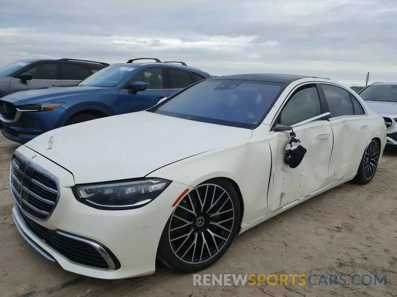 1 Фотография поврежденного автомобиля W1K6G7GB9NA132168 MERCEDES-BENZ S-CLASS 2022