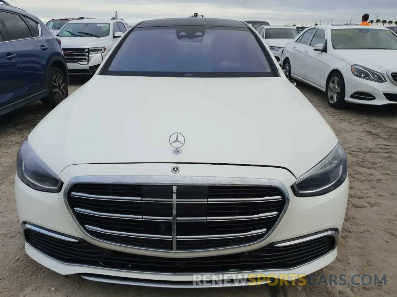 5 Фотография поврежденного автомобиля W1K6G7GB9NA132168 MERCEDES-BENZ S-CLASS 2022