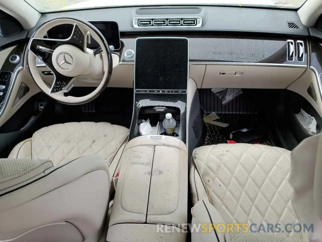 8 Фотография поврежденного автомобиля W1K6G7GB9NA132168 MERCEDES-BENZ S-CLASS 2022